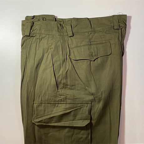 1950〜60's French Army M-47 Herringbone Trousers Deadstock