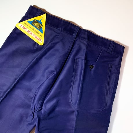1950's LE MONT ST MICHEL Moleskin Trousers Deadstock