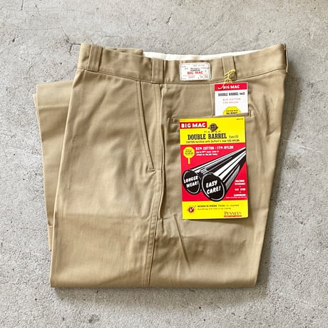 1960's BIG MAC Chino Trousers Deadstock