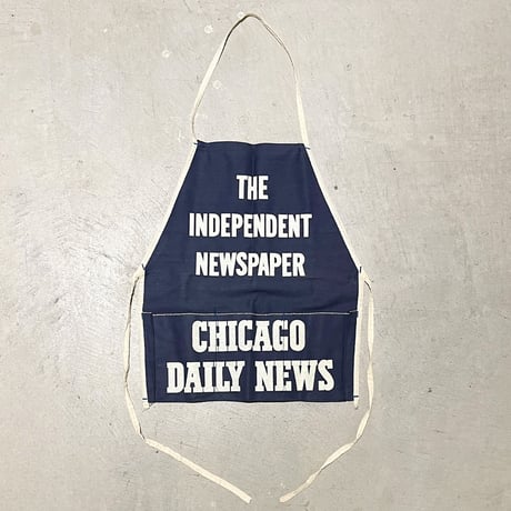 1950's Unknown Twill Apron Deadstock