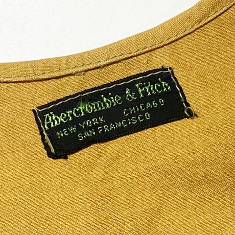 1960's Duxbak×Abercombie&Fitch Hunting Vest