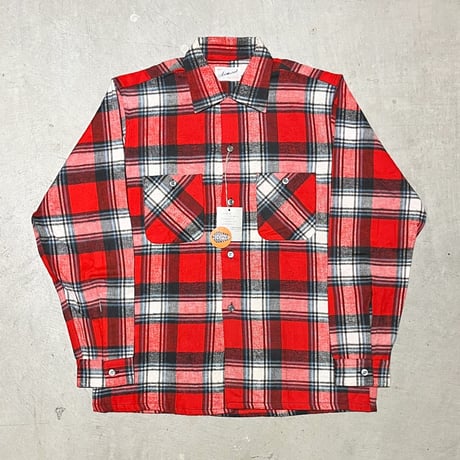 1950〜60's Aristocrat Heavy Flannel L/S Shirt Deadstock