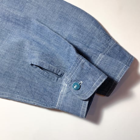 1950's〜 US.NAVY Chambray L/S Shirt