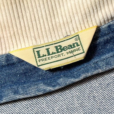 1980's L.L.BEAN Denim Hunting Jacket