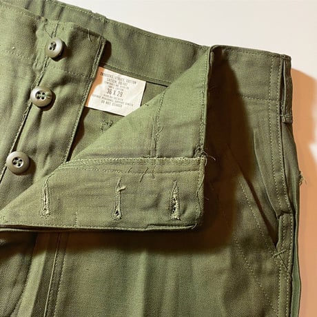 1970's US.ARMY Utility Trousers Deadstock