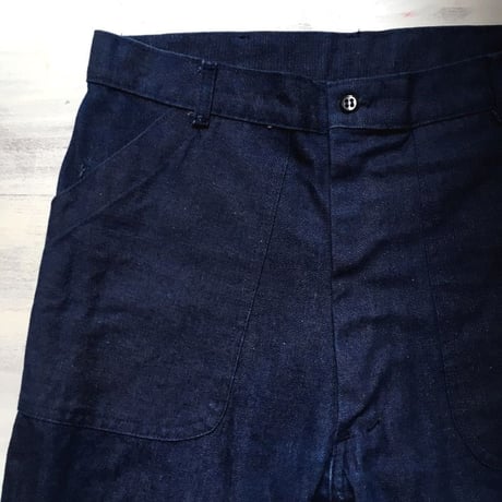 1980's US.NAVY Denim Trousers