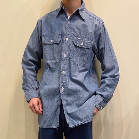 1950's PIONEER Chambray L/S Shirt