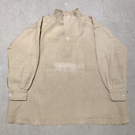 1930's French Unknown Linen Smock