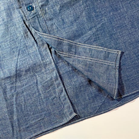 1940's US.NAVY Chambray L/S Shirt Deadstock