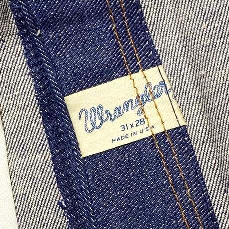 1960〜70's Wrangler 12MWZ Denim Pants Deadstock
