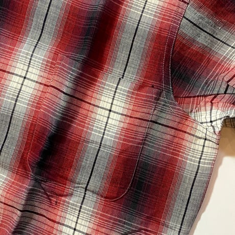 1960's PENNEY'S Rayon L/S Shirt Deadstock