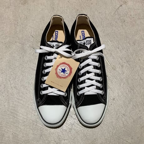 1990's CONVERSE ALL STAR Black Low Deadstock