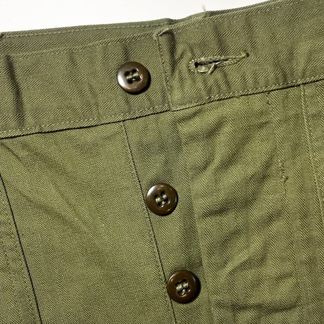 1950's US.ARMY M-47 Herringbone Trousers Deadstock