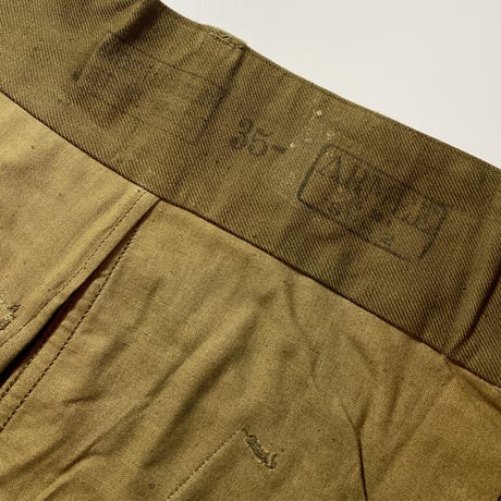 1950's French Army M-47 Trousers Deadstock