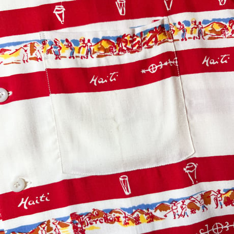1950's La Belle Greole Rayon S/S Shirt
