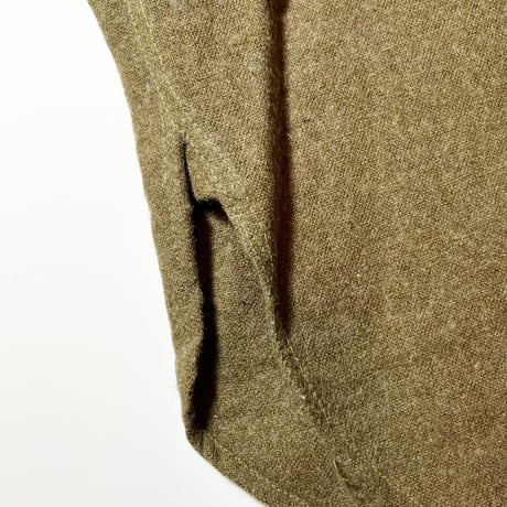 1910's〜 US.ARMY Wool Pullover L/S Shirt Deadstock