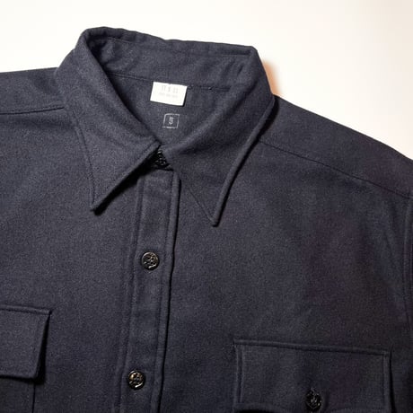 1970's US.NAVY CPO Wool L/S Shirt Deadstock