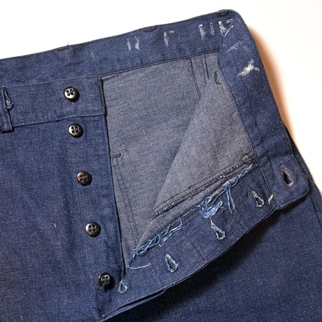 1940's US.NAVY Denim Trousers