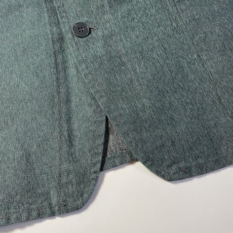 1950's NUNDA Green Chambray Work Jacket Deadstock