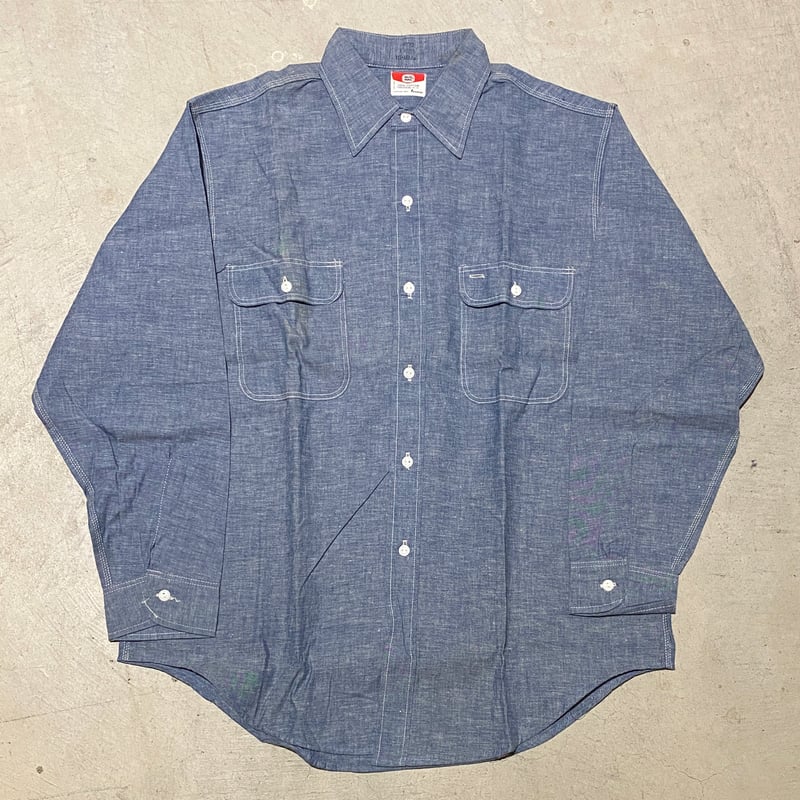 トップス VINTAGE BIG MAC CHAMBRAY L/S SHIRTS 1960's BIG MAC Chambray L/S Shirt Deadstock | U
