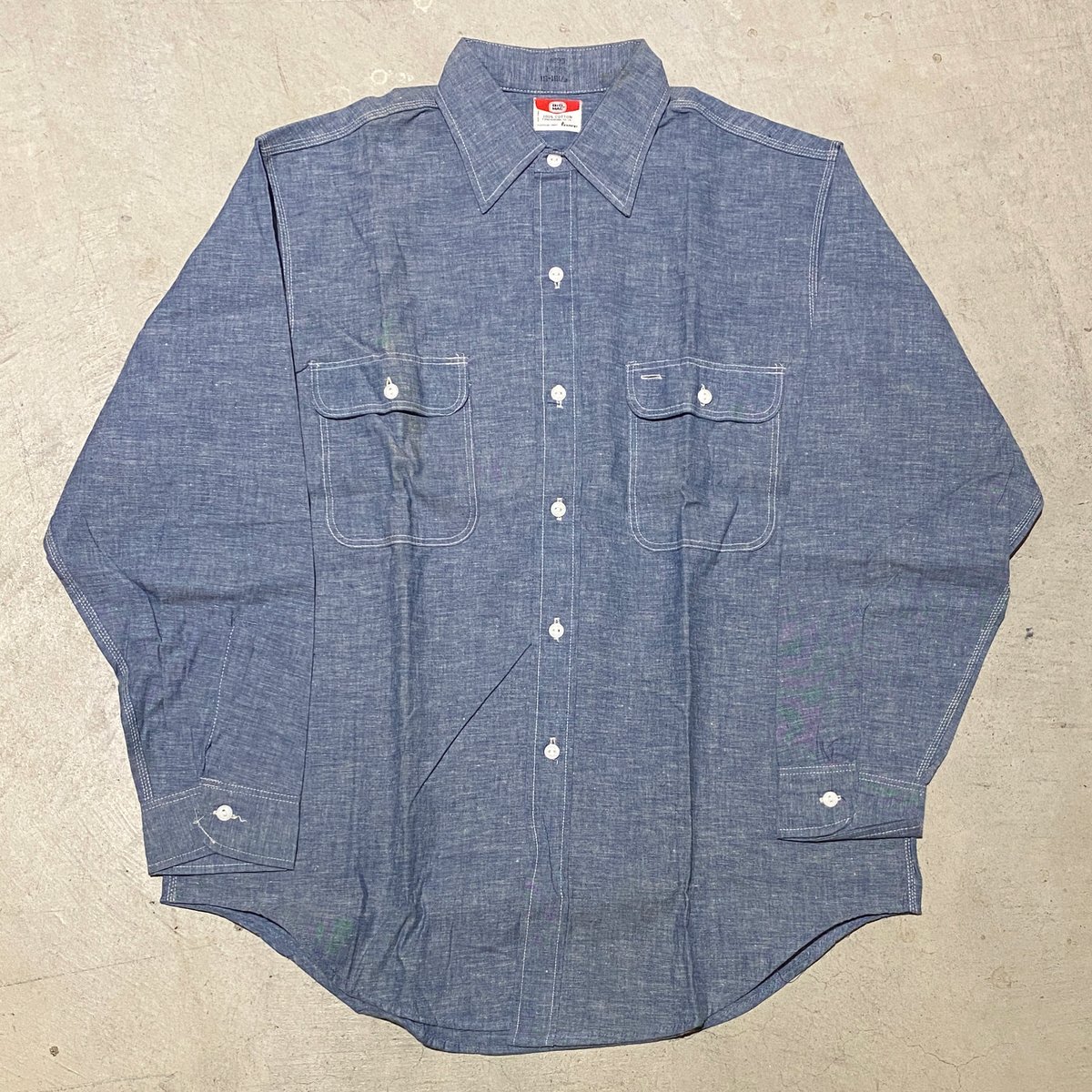 1960's BIG MAC Chambray L/S Shirt Deadstock | U