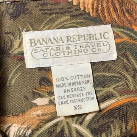 1980's〜 BANANA REPUBLIC L/S Shirt
