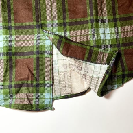 1960's BRENT Flannel L/S Shirt Deadstock
