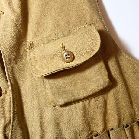 1940's〜 Red Head Hunting Vest
