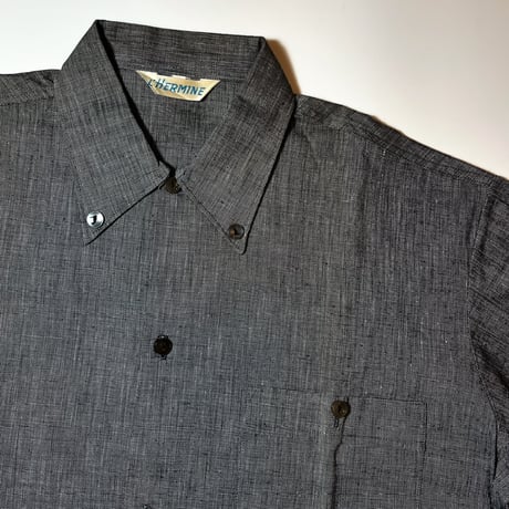 1950〜60's L.HERMINE L/S Shirt Deadstock