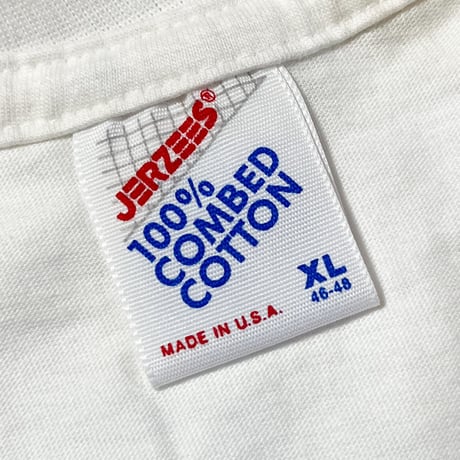 1990's JERZEES CHARLES WHITE Ⅲ Printed Tee Deadstock