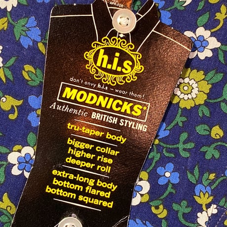 1960's h.i.s S/S Shirt Deadstock
