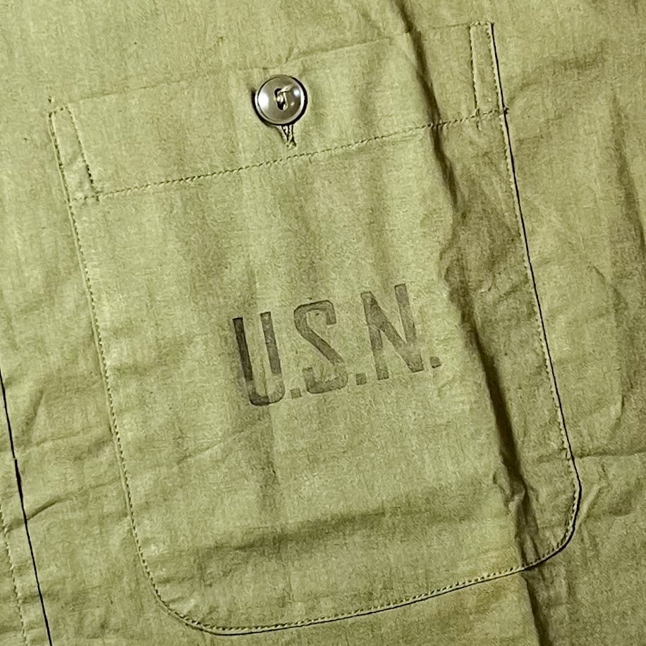トップス US.NAVY N-3 Poplin L/S Shirt BIGYANK 1940's US.NAVY N-3 Poplin L/S Shirt Deadstock |