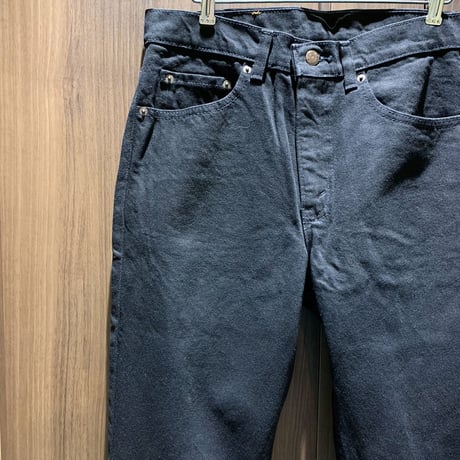 1990's Levi's 512 Black Denim Pants Deadstock