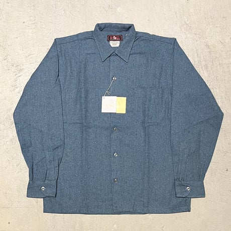 1960's St.Marys Wool L/S Shirt Deadstock