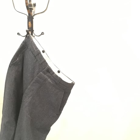 1940's〜 Unknown Black Chambray Trousers