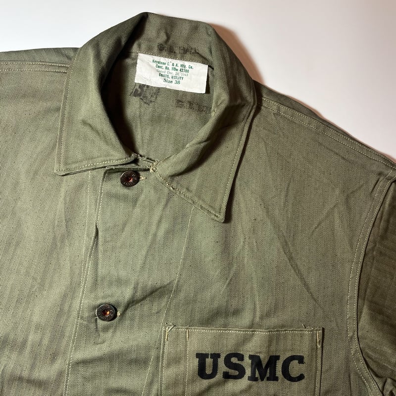 1940's USMC P-41 Herringbone Jacket Deadstock | 1940's USMC P-41 Herringbone Jacket Deadstock |