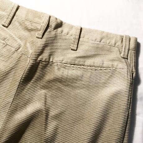 1960's h.i.s Corduroy Tapered Pants Deadstock
