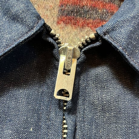 1960〜70's Key Denim Work Jacket Deadstock