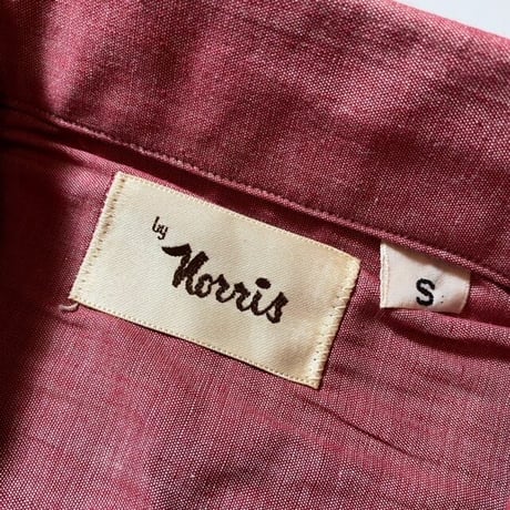 1960's NORRIS Casuals S/S Shirt Deadstock
