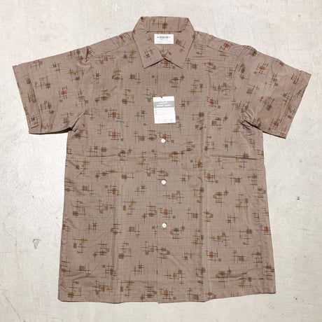 1960's ARROW Cotton×Rayon S/S Shirt Deadstock