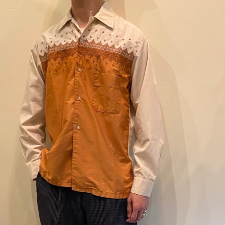 1960's GOLDEN BRENT L/S Shirt
