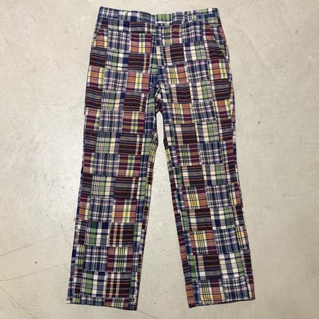 1960's〜 CORBIN Indian Madras Tapered Pants