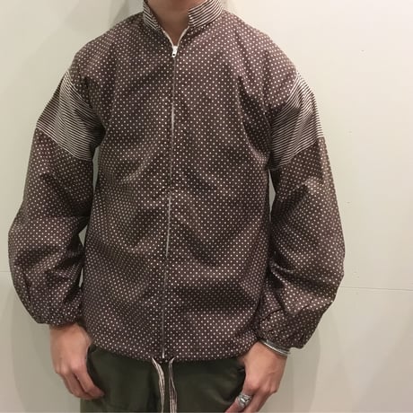 1970's Cole Dots&Border Cotton Blouson
