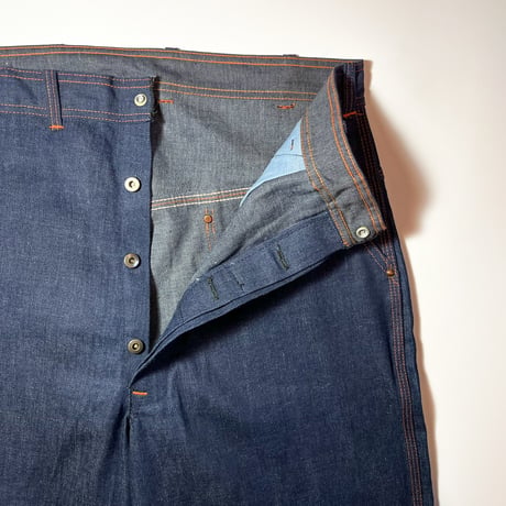 1940's Unknown Denim Painter Pants Deadstock