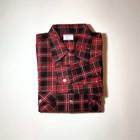 1960's〜 OSHKOSH Flannel L/S Shirt Deadstock