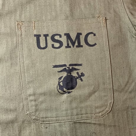 1940's USMC P-41 Herringbone Jacket Deadstock