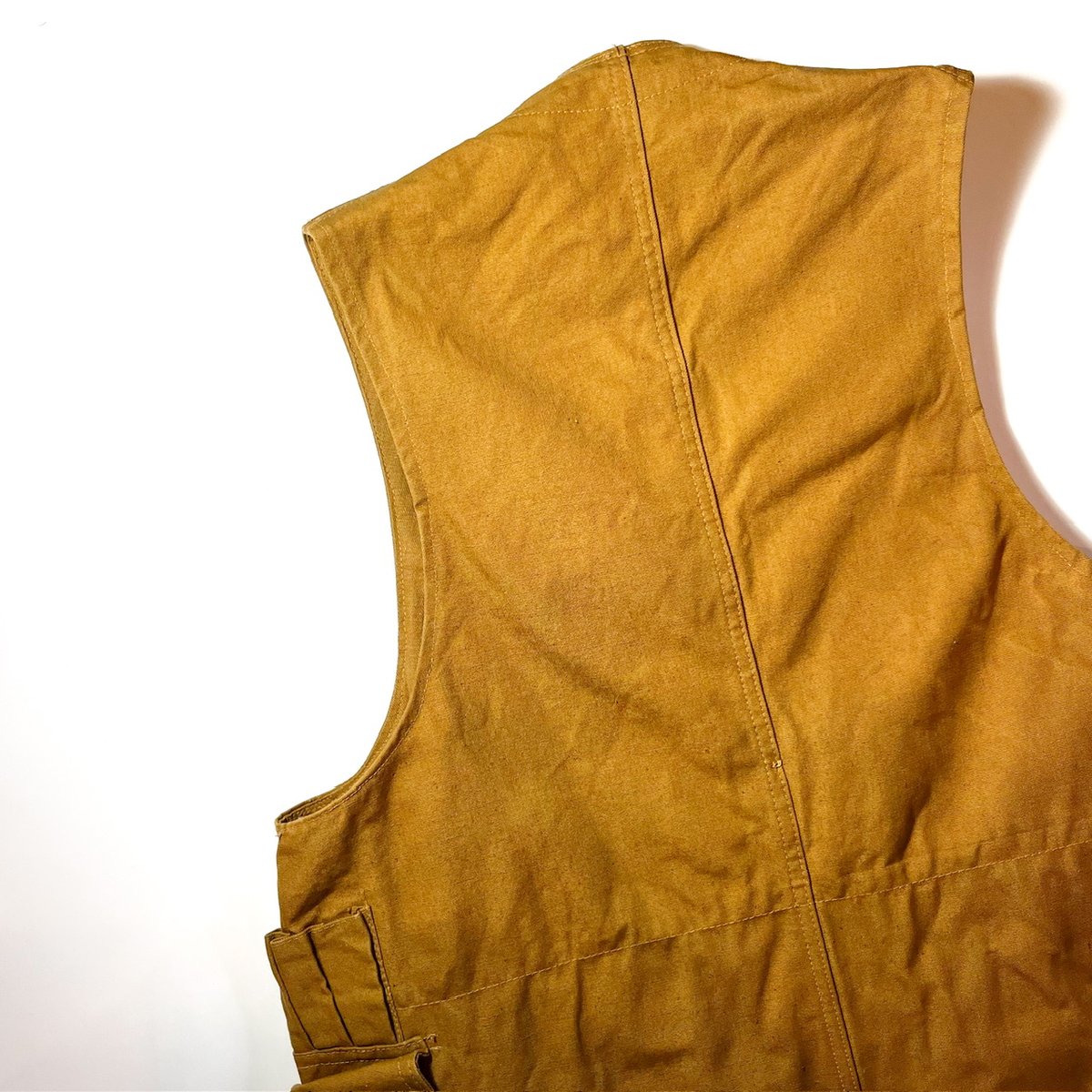 40s hunting vest ハンティングベスト 50s Deadstock 40s〜50s FisHunTex by Red Head Half Moon Hunting
