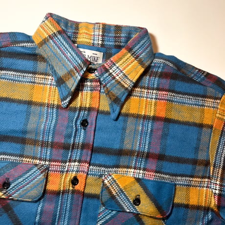 1970's BIG MIKE Heavy Flannel L/S Shirt Deadstock