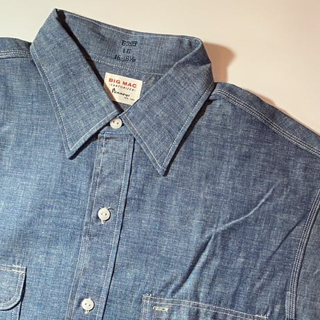 1960's BIG MAC Chambray L/S Shirt Deadstock