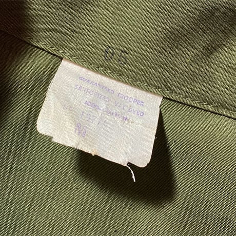 1960's Unknown Poplin Utility Jacket Deadstock